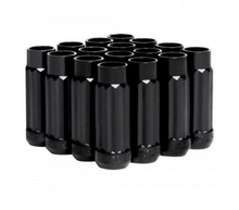 Load image into Gallery viewer, BLOX Racing 12-Sided P17 Tuner Lug Nuts 12x1.5 - Black Steel - Set of 16 - eliteracefab.com