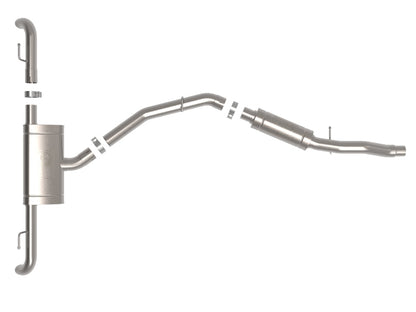 aFe MACH Force-Xp 17-21 Audi Q5 L4-2.0L (T) 3in to 2.5in Stainless Steel Cat-Back Exhaust System aFe