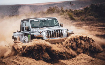 MagnaFlow Cat Back 2018 Jeep Wrangler 2.0L Rock Crawler Series Single Exit Stainless Exhaust Magnaflow