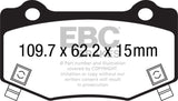 EBC BlueStuff Rear Brake Pads - DP53023NDX