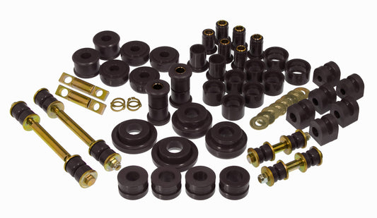 Prothane Total Vehicle Suspension Bushing Kit for 2000–2006 Dodge Neon / SRT-4, Black – 4-2007-BL