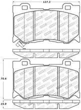 Load image into Gallery viewer, STOPTECH PERFORMANCE 09-13 INFINITI FX35/FX37/FX45/FX50/08-13 G37 / 09-12 370Z FRONT BRAKE PADS, 309.13460 - eliteracefab.com