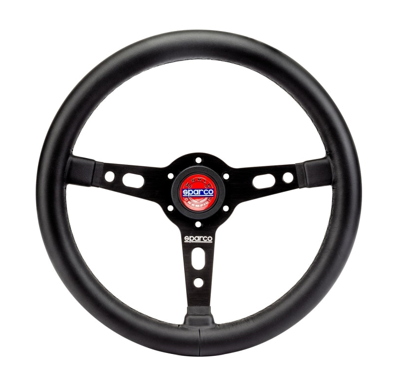 Sparco Strwhl Targa 350 Leather - eliteracefab.com