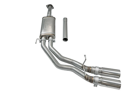 aFe Rebel Exhausts 3in SS Cat-Back 15-16 Ford F-150 EcoBoost V6 2.7/3.5L V8 5.0L w/ Polished Tips aFe