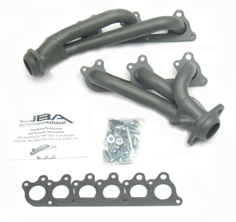 JBA 97-11 Ford Ranger 4.0L OHC w/Driver Side EGR 1-1/2in Primary Ti Ctd Cat4Ward Header JBA