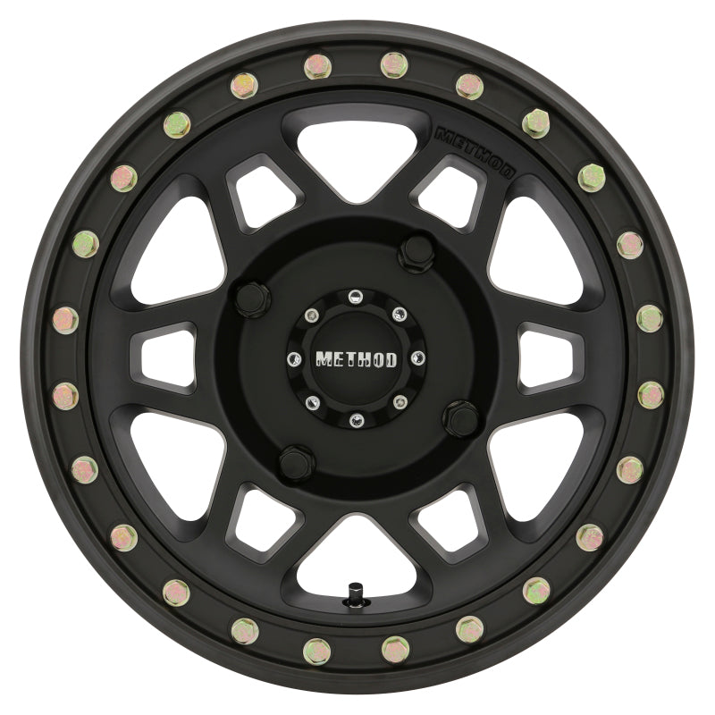 Method MR405 UTV Beadlock 15x7 5+2/+38mm Offset 4x156 132mm CB Matte Black w/BH-H24100 Wheel - eliteracefab.com