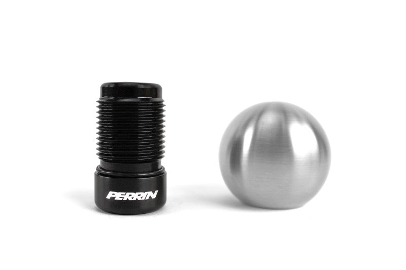 Perrin 15+ WRX w/ Rattle Fix Ball 2.0in Brushed Stainless Steel Shift Knob - eliteracefab.com