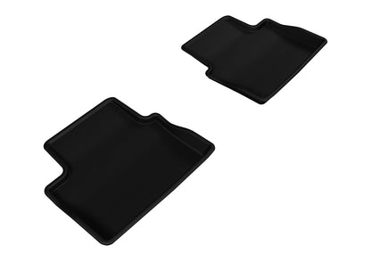 3D MAXpider L1CH06321509 2013-2015 Chevrolet Malibu Kagu 2nd Row Floormats - Black