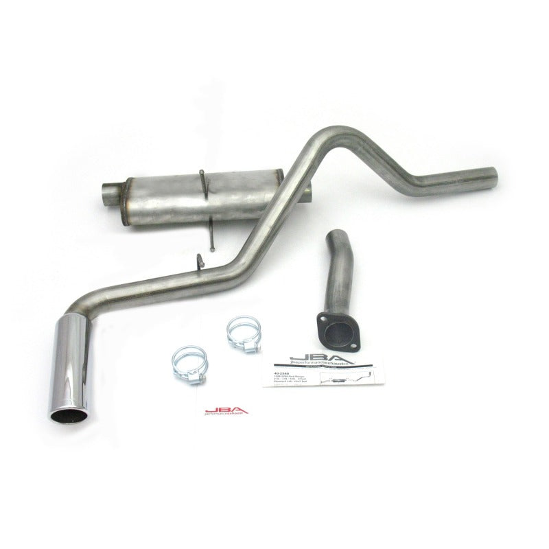 JBA 98-11 Ford Ranger Reg Cab/Short Bed 2.5L/3.0L/4.0L 409SS Pass Side Single Exit Cat-Back Exhaust JBA