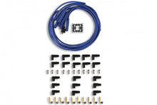 Load image into Gallery viewer, ACCEL Spark Plug Wire Set- 8mm - Blue Wire with Blue Straight Boots - eliteracefab.com