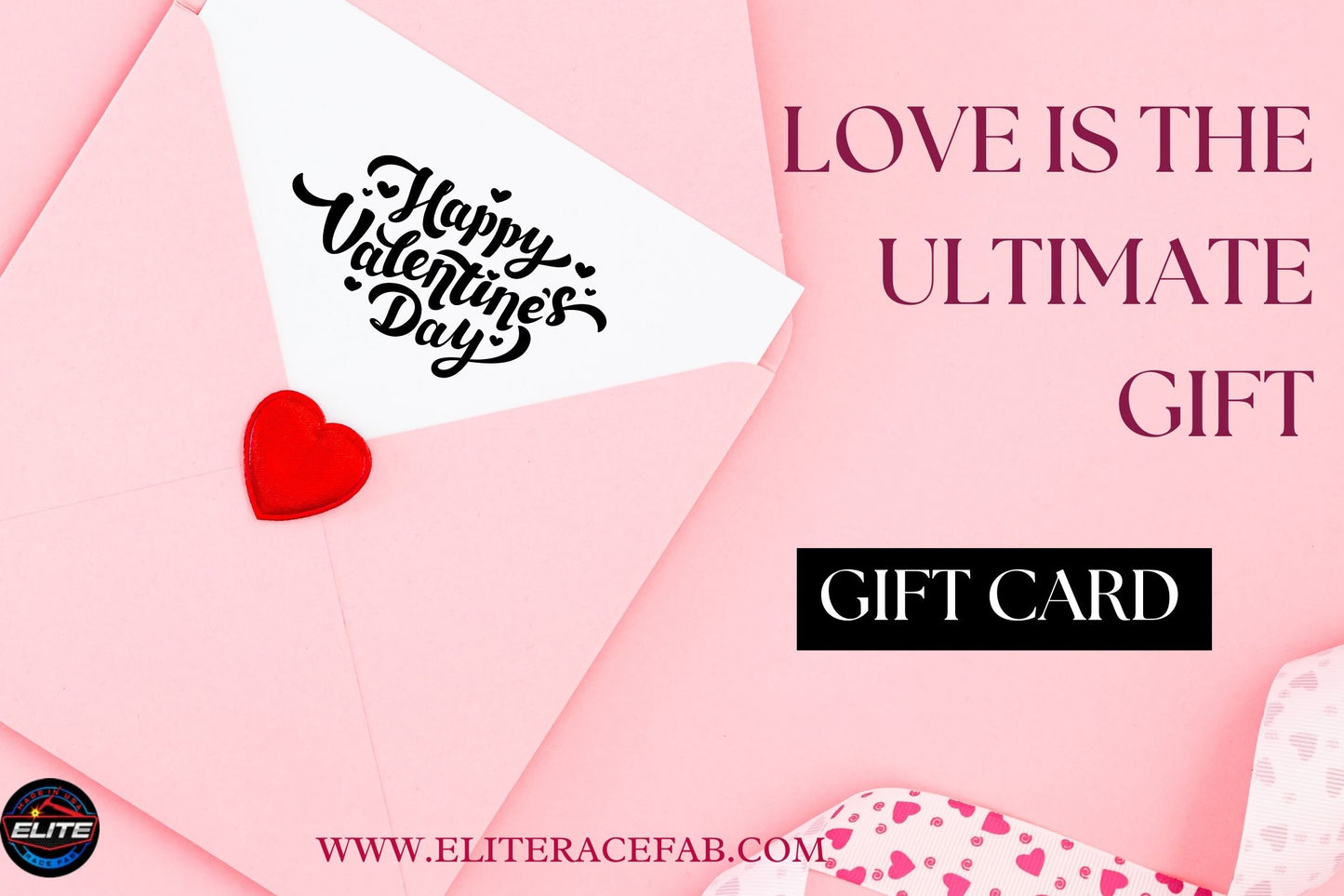 Elite Race Fab Gift Card $10-$1000 eliteracefab.com