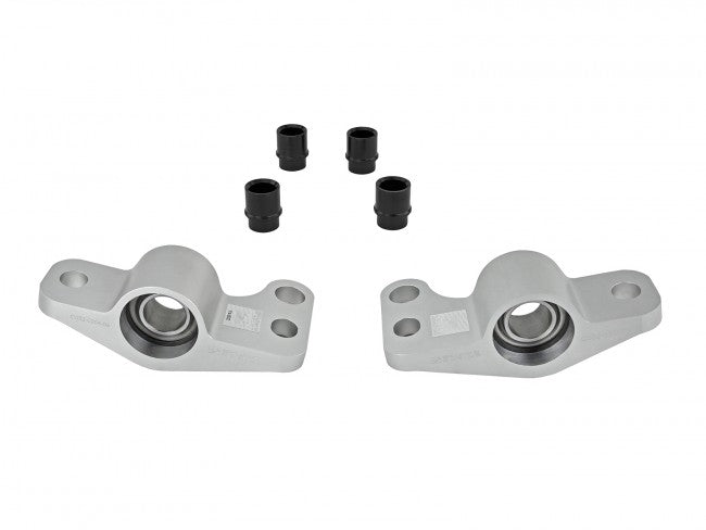 Skunk2 96-00 Honda Civic Front Spherical Bushing Compliance Bracket - Black Anodized - eliteracefab.com