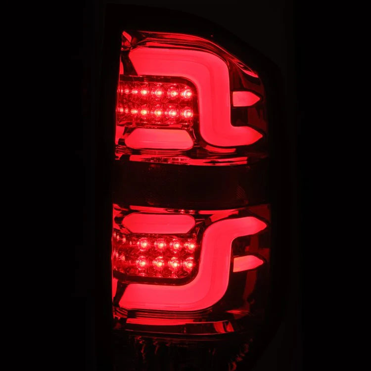 AlphaRex 14-20 Toyota Tundra PRO-Series LED Tail Lights Jet Black - eliteracefab.com