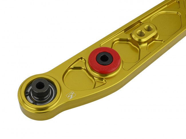 Skunk2 Honda/Acura EK Alpha Series Rear Lower Control Arm Set - Gold - eliteracefab.com