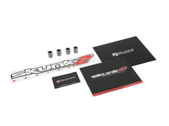 Skunk2 Pro Series 12-13 Honda Civic Gold Anodized Adjustable Rear Camber Kits - eliteracefab.com