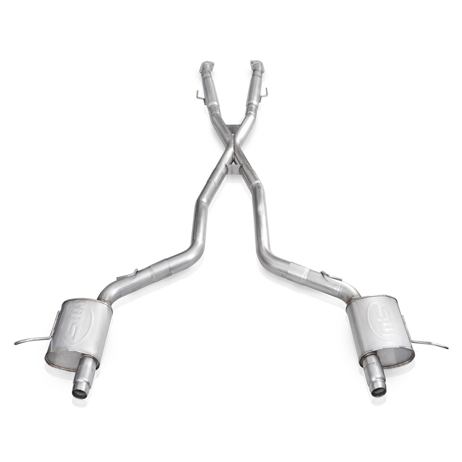 STAINLESS WORKS Redline Catback With X-Pipe Crossover Jeep Grand Cherokee 5.7L WK2 2011-2020 - eliteracefab.com