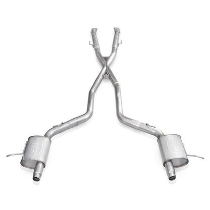 STAINLESS WORKS Redline Catback With X-Pipe Crossover Jeep Grand Cherokee 5.7L WK2 2011-2020 - eliteracefab.com