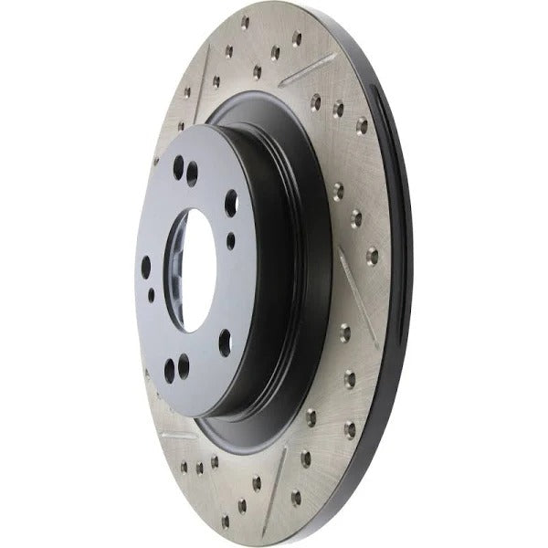 STOPTECH DRILLED SPORT BRAKE ROTOR, 128.65119R - eliteracefab.com