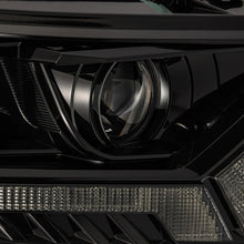 Load image into Gallery viewer, AlphaRex 2019+ Ford Ranger PRO-Series Proj Headlights Plank Style Alpha Black w/Seq Signal/DRL - eliteracefab.com