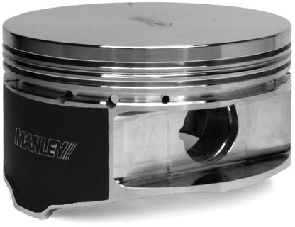 Manley Ford EcoBoost STD Stroke 88mm STD Bore 9.5:1 CR Dish Piston Set - eliteracefab.com