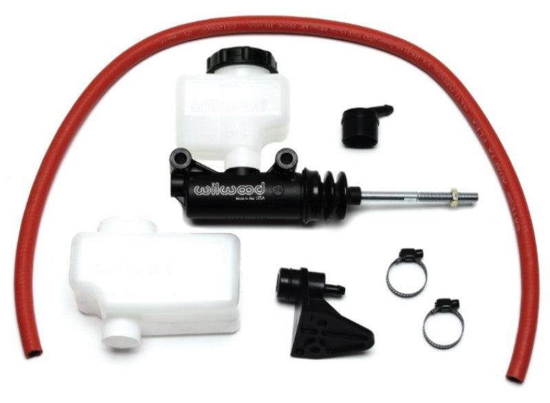 Wilwood Short Remote Side Mount M/C Kit 1in Bore 3/8in-24 Banjo Outlet Wilwood