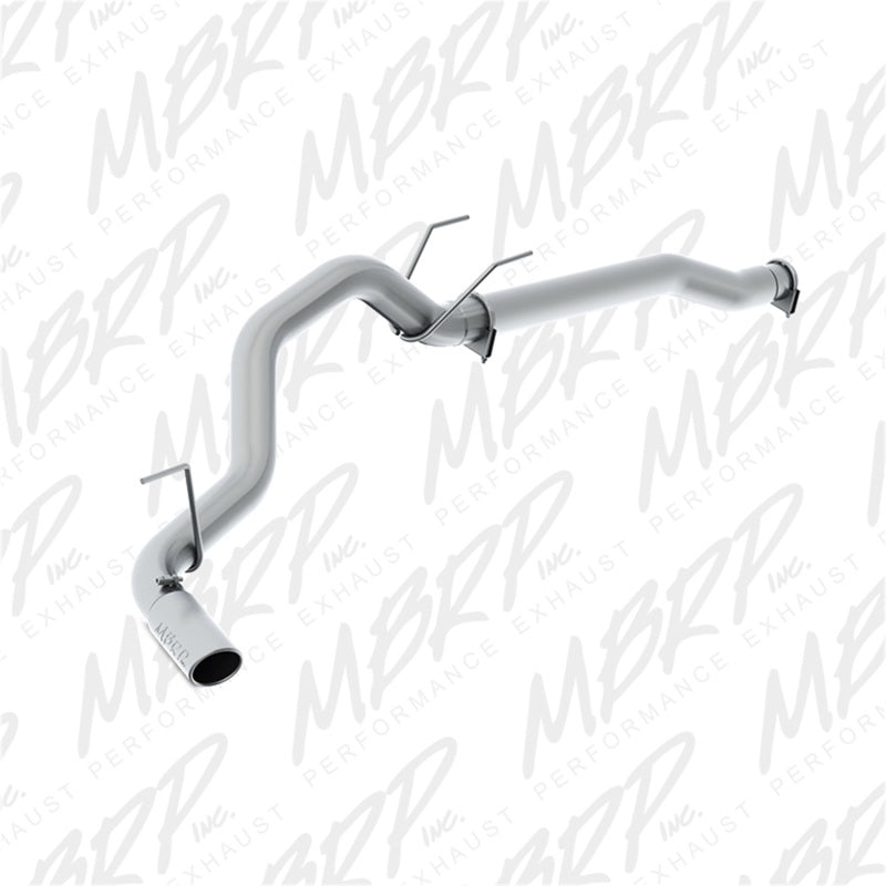 MBRP 2014 Dodge Ram 1500 3.0L EcoDiesel 3.5in Filter Back Exhaust Single Side Exit Alum - eliteracefab.com