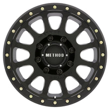 Load image into Gallery viewer, Method MR305 NV HD 17x8.5 0mm Offset 8x6.5 130.81mm CB Matte Black Wheel - eliteracefab.com