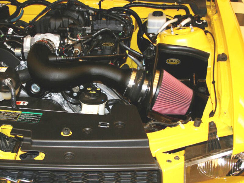 Airaid 05-09 Mustang 4.0L V6 MXP Intake System w/ Tube (Oiled / Red Media) - eliteracefab.com