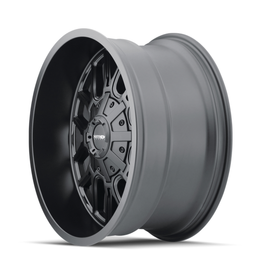 Mayhem 8107 Cogent 20x9 / 5x127 BP / 0mm Offset / 87mm Hub Matte Black Wheel Mayhem