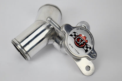 CSF 2013+ Subaru BRZ/ 2016+ Toyota 86 All Aluminum Filler Neck w/ High Pressure Radiator Cap - eliteracefab.com