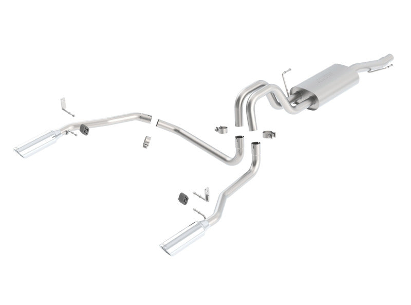 Borla 05-08 Ford F-150 66in/78in Bed 4dr SS Catback Exhaust - eliteracefab.com