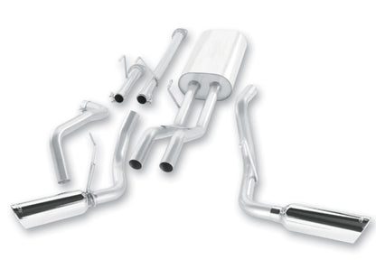 Borla 09-15 Toyota Tundra 4.6L / 5.7L V8 Crew Max / Double Cab SS Dual Split Catback Exhaust - eliteracefab.com