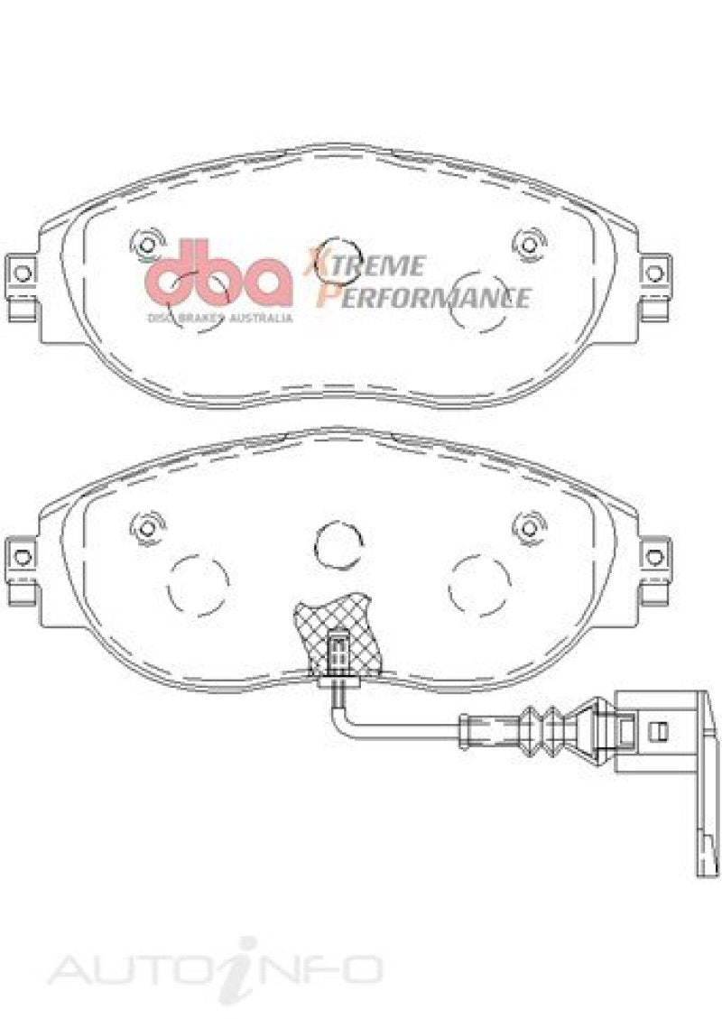 DBA Extreme Performance Front Brake Pads - DB8849XP DBA