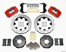 Load image into Gallery viewer, Wilwood Dynapro Radial Front Kit 12.19in Drilled Red 99-03 Jetta IV &amp; Golf IV - eliteracefab.com