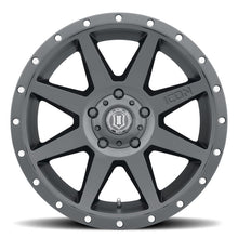 Load image into Gallery viewer, ICON Rebound 20x9 -12mm Offset 5x5 BP 4.5in BS 71.5mm Bore Satin Black Wheel