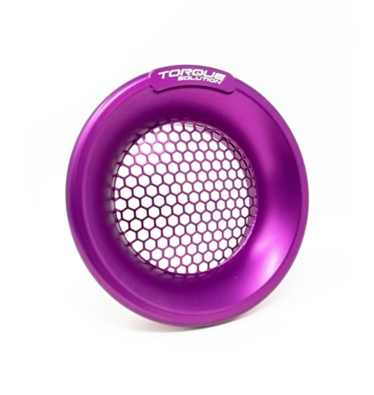 Torque Solution Turbo Velocity Stack Shield (Purple) for For 4" Inlet - TS-VS-740-PR