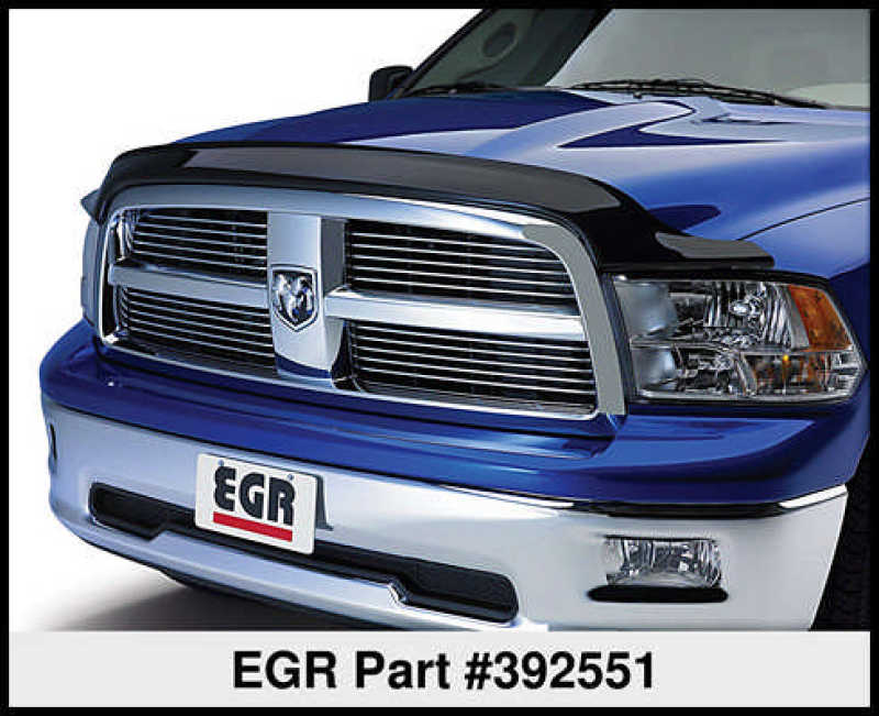 EGR 06+ Dodge F/S Pickup Aerowrap Hood Shield (392551) EGR