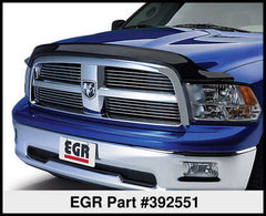 EGR 06+ Dodge F/S Pickup Aerowrap Hood Shield (392551)