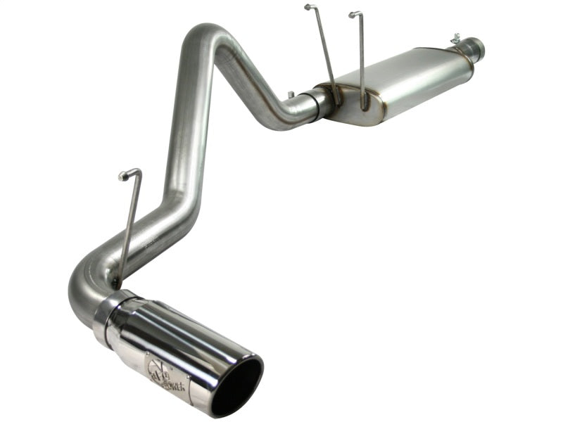aFe MACHForce XP Cat-Back Exhaust 3in SS w/ Polished Tip 09-12 Dodge Ram 1500 V8 5.7L - eliteracefab.com