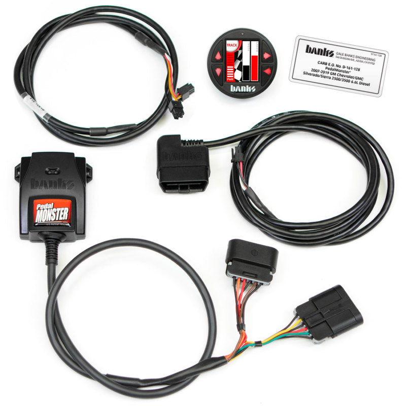 Banks Power Pedal Monster Throttle Sensitivity Booster w/ iDash SuperGauge - 07.5-19 GM 2500/3500 - eliteracefab.com