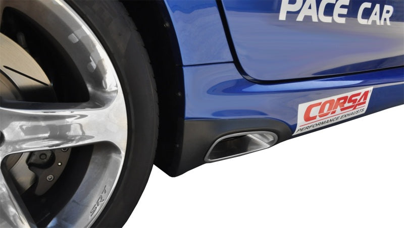 Corsa 13-13 Dodge Viper GTS 8.4L V10 Manual Xtreme Cat-Back Exhaust - eliteracefab.com