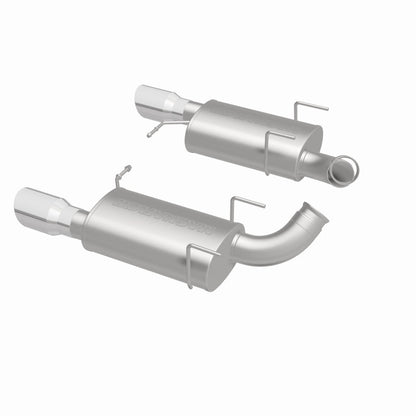 MagnaFlow 13 Ford Mustang V8 5.0L Dual Split Rear Exit Stainless Cat Back Performance Exhaust Magnaflow