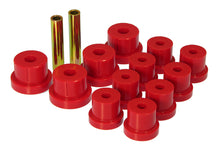 Load image into Gallery viewer, Prothane 67-69 Chevy Camaro Rear Multi-Leaf Bushings - Red