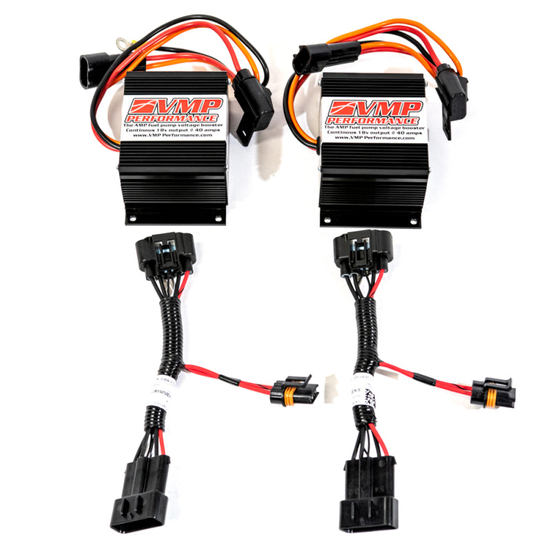 VMP Performance 07-10 Ford Shelby GT500 Dual Plug and Play Fuel Pump Voltage Booster - eliteracefab.com