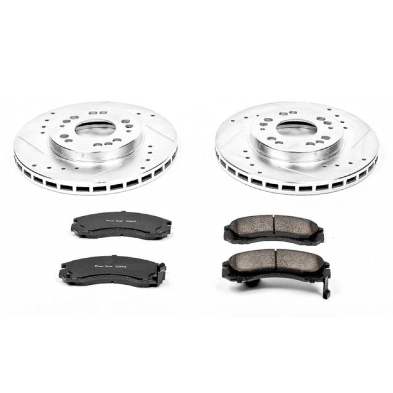 Power Stop 91-96 Dodge Stealth Front Z23 Evolution Sport Brake Kit - eliteracefab.com