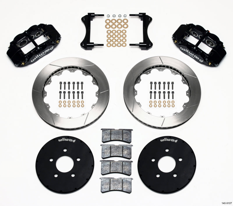 Wilwood Narrow Superlite 6R Front Hat Kit 12.88in 1994-2004 Mustang - eliteracefab.com