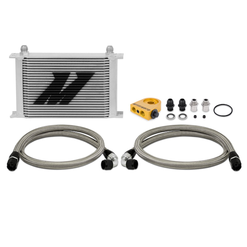 Mishimoto Universal Thermostatic 25 Row Oil Cooler Kit - eliteracefab.com