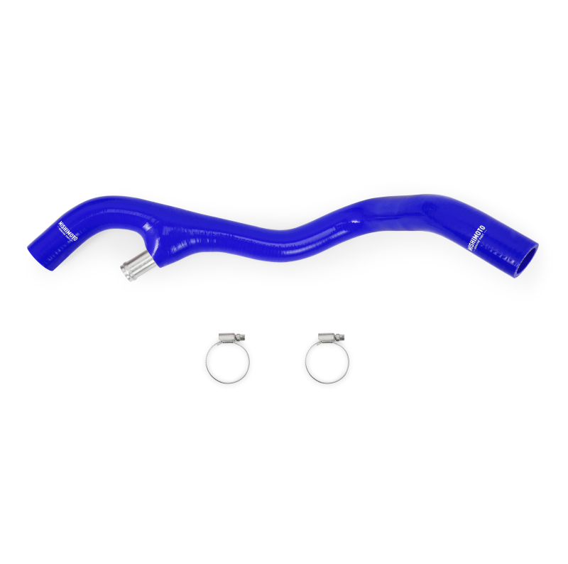 Mishimoto 03-04 Ford F-250/F-350 6.0L Powerstroke Lower Overflow Blue Silicone Hose Kit - eliteracefab.com