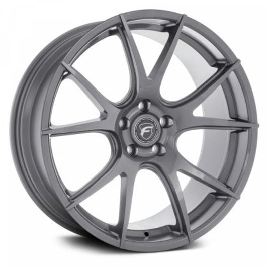 Forgestar CF5V 19x9 / 5x114.3 BP / ET35 / 6.4in BS Gloss Anthracite Wheel 4 INSTOCK Forgestar