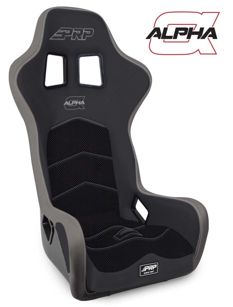 PRP Alpha Composite Seat- Black/Grey A3901-203